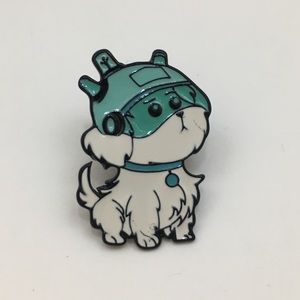 Rick & Morty Snowball dog pin